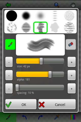 YouPaint - Brush Config